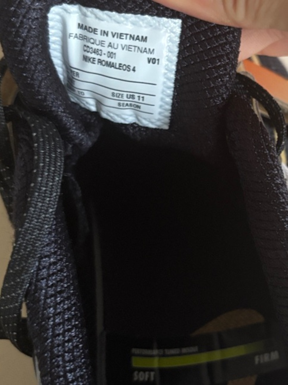 Nike Romaleos 4 Men's Black and Gold size 11 - Picture 6 of 7